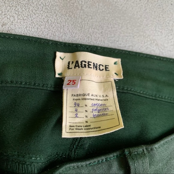 L'Agence Margot High-Rise Ankle Skinny Coated Jean - Picture 13 of 16